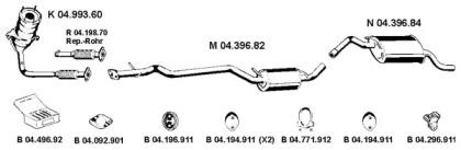 Eberspacher 042243 Глушитель выхлопных газов конечный Eberspacher 042243 Глушитель выхлопных газов конечный