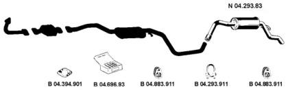 Eberspacher 042280 Schalldaempfer
