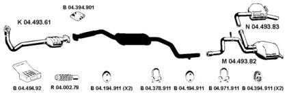 Eberspacher 042296 Schalldaempfer Eberspacher 042296 Schalldaempfer