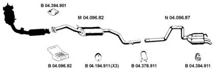 Eberspacher 042306 Schalldaempfer