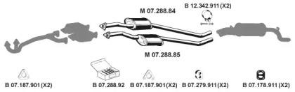 Eberspacher 072048 Глушник вихлопних газів кінцевий