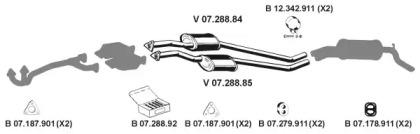 Eberspacher 072073 Schalldaempfer