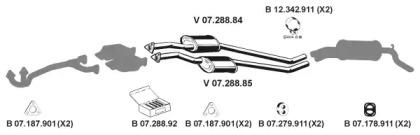 Eberspacher 072074 Глушник вихлопних газів кінцевий