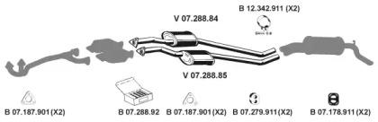 Eberspacher 072089 Schalldaempfer