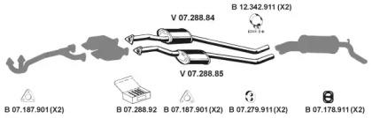 Eberspacher 072093 Schalldaempfer