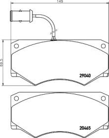 Mintex MDB1730 Brake pads Mintex MDB1730 Brake pads
