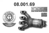 Eberspacher 08.001.69 Katalysato Eberspacher 08.001.69 Katalysato