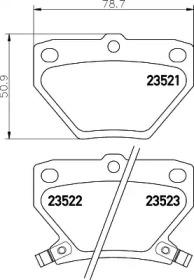 Mintex MDB2014 Brake pads Mintex MDB2014 Brake pads