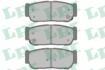 LPR 05P1504 Колодки гальмівні LPR 05P1504 Колодки гальмівні