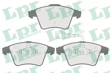 LPR 05P1536 Колодки гальмівні LPR 05P1536 Колодки гальмівні