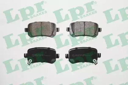 LPR 05P1550 Brake pads LPR 05P1550 Brake pads