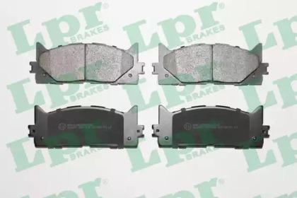 LPR 05P1593 Колодки тормозные LPR 05P1593 Колодки тормозные