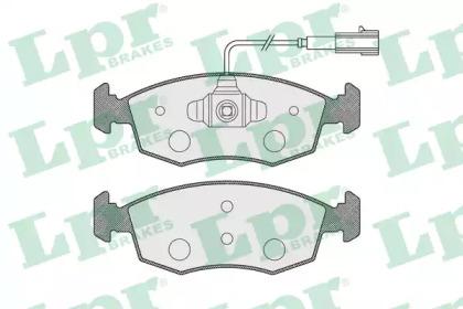 LPR 05P1653 Brake pads