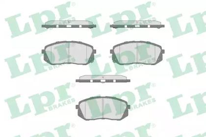 LPR 05P1689 Brake pads