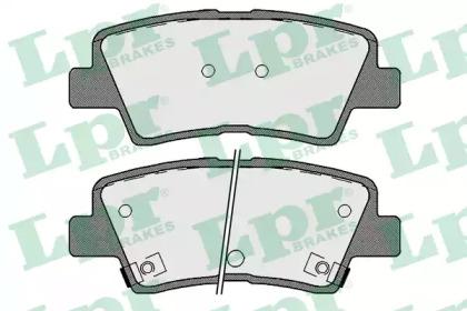 LPR 05P1710 Колодки гальмівні LPR 05P1710 Колодки гальмівні