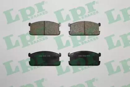 LPR 05P254 Колодки гальмівні LPR 05P254 Колодки гальмівні