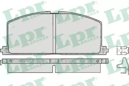 LPR 05P268 Brake pads LPR 05P268 Brake pads