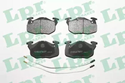 LPR 05P271 Колодки тормозные LPR 05P271 Колодки тормозные