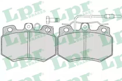 LPR 05P272 Brake pads