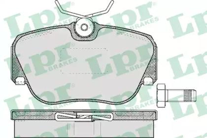 LPR 05P302 Brake pads