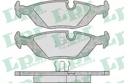 LPR 05P306 Brake pads