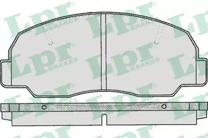 LPR 05P314 Колодки гальмівні