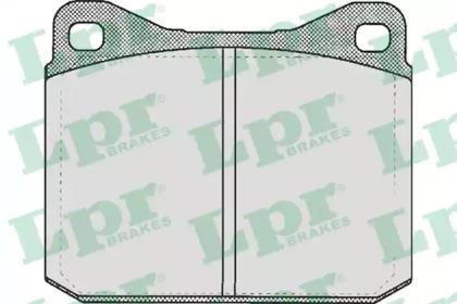 LPR 05P401 Колодки гальмівні