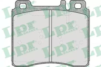 LPR 05P446 Колодки гальмівні LPR 05P446 Колодки гальмівні