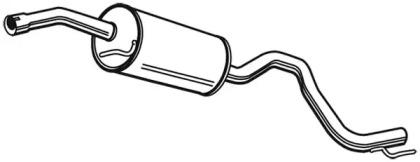 Fonos 616771 Muffler assy front Fonos 616771 Muffler assy front