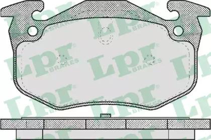 LPR 05P582 Brake pads LPR 05P582 Brake pads