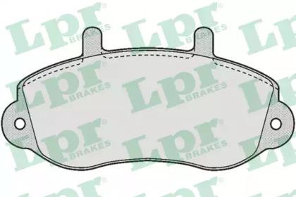 LPR 05P663 Brake pads