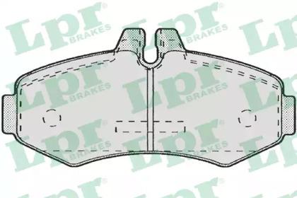 LPR 05P672 Колодки гальмівні
