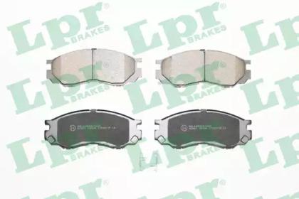 LPR 05P686 Колодки гальмівні LPR 05P686 Колодки гальмівні