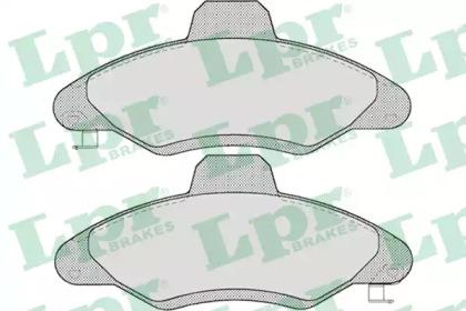 LPR 05P717 Колодки тормозные LPR 05P717 Колодки тормозные