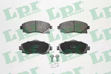 LPR 05P758 Колодки гальмівні