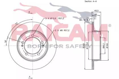 Raicam RD00353 Brake disc Raicam RD00353 Brake disc
