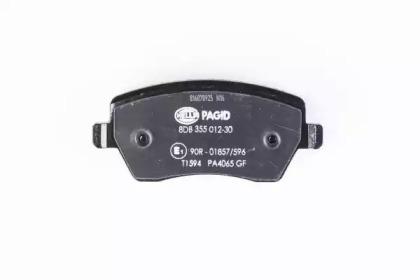 Hella 8DB 355 012-301 Brake pads
