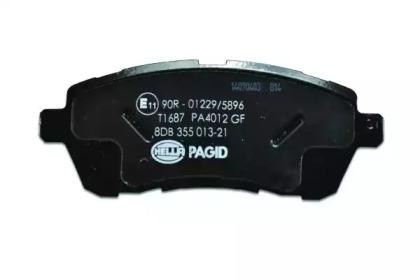 Hella 8DB 355 013-211 Brake pads