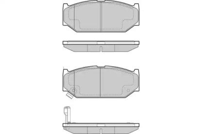 ETF 12-1455 Brake pads ETF 12-1455 Brake pads