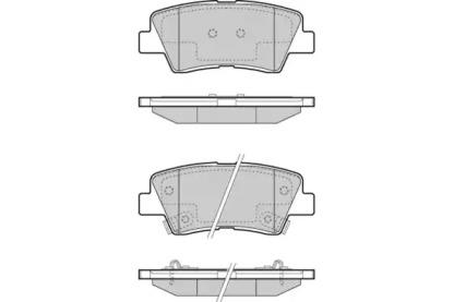 ETF 12-1471 Brake pads ETF 12-1471 Brake pads