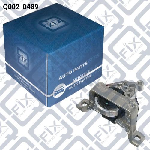 Q-FIX Q002-0489 Опора двигуна, КПП Q-FIX Q002-0489 Опора двигуна, КПП