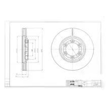 Delphi BG4175 Brake disc Delphi BG4175 Brake disc