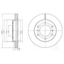 Delphi BG4229 Диск тормозной Delphi BG4229 Диск тормозной