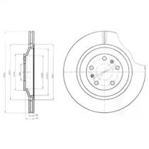 Delphi BG4292 Диск гальмівний Delphi BG4292 Диск гальмівний