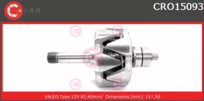 Casco CRO15093AS Rotor assy alternator