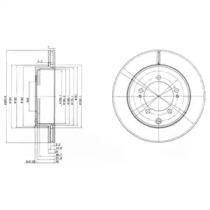 Delphi BG9849 Диск гальмівний Delphi BG9849 Диск гальмівний