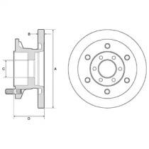 Delphi BG9911 Диск тормозной Delphi BG9911 Диск тормозной