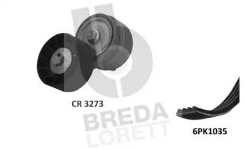 Breda Lorett KCA0031 Ремінь поліклиновий Breda Lorett KCA0031 Ремінь поліклиновий