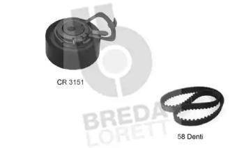 Breda Lorett KCD0222 Ремінь ГРМ комплект