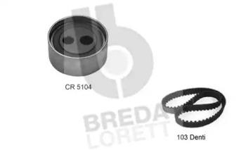 Breda Lorett KCD0260 Ремінь ГРМ комплект